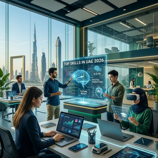 Top Skills in UAE for 2026: AI, Digital Marketing, SAT & Future Careers